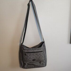 Lug Hopscotch Heather Grey Crossbody
